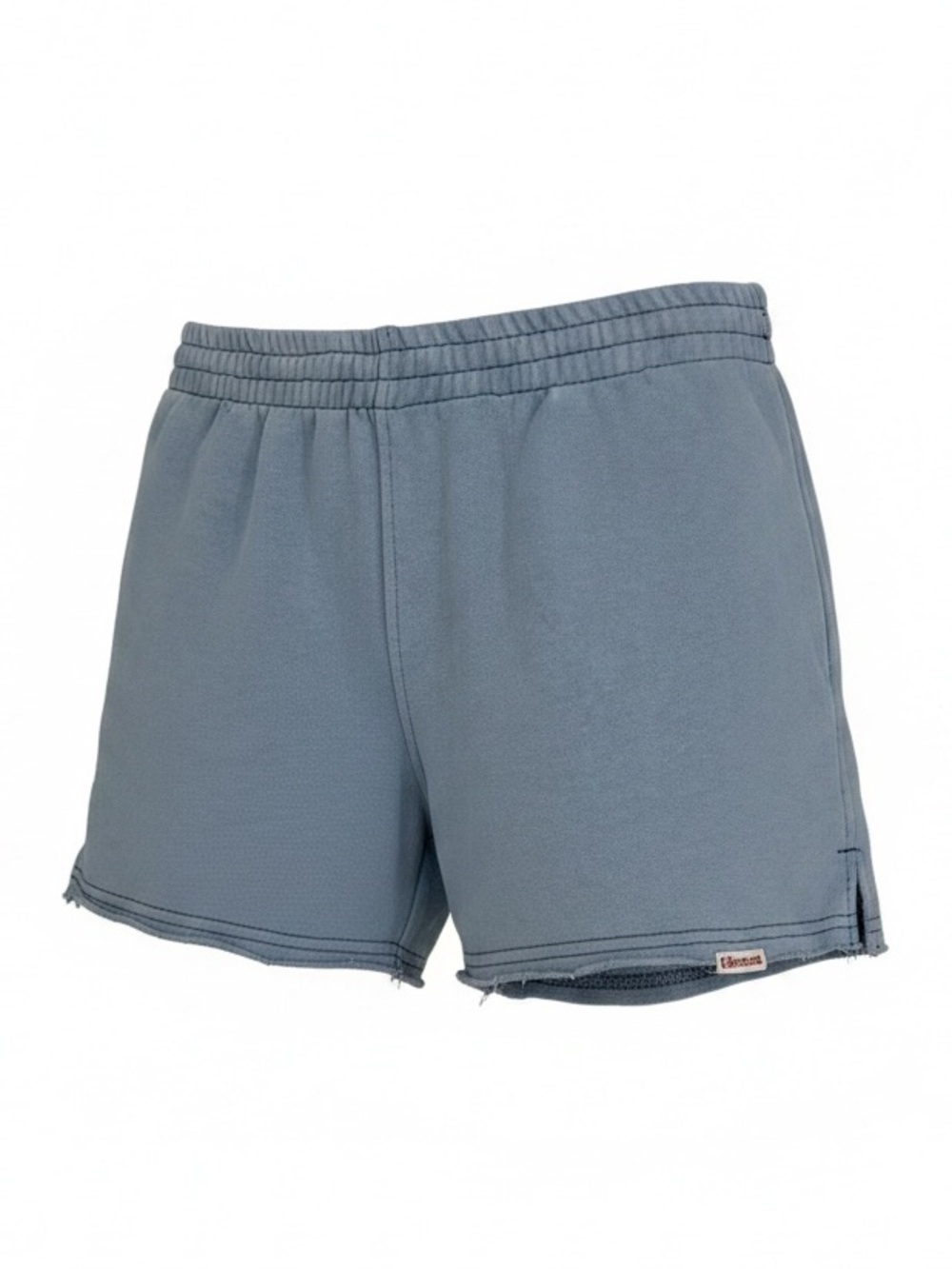 Othersea Raw Hem Sweat Shorts Coastal Cowgirl Granola Girl Lounge Dusty Blue, S